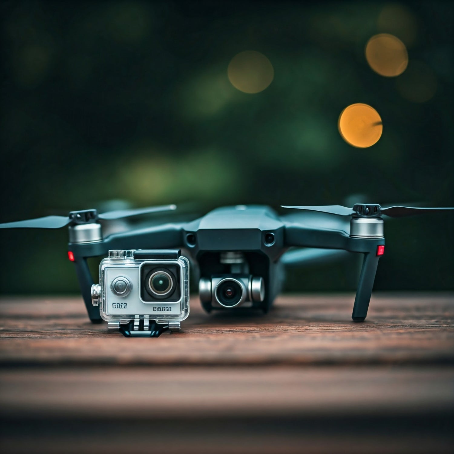 Drones and Action Cameras