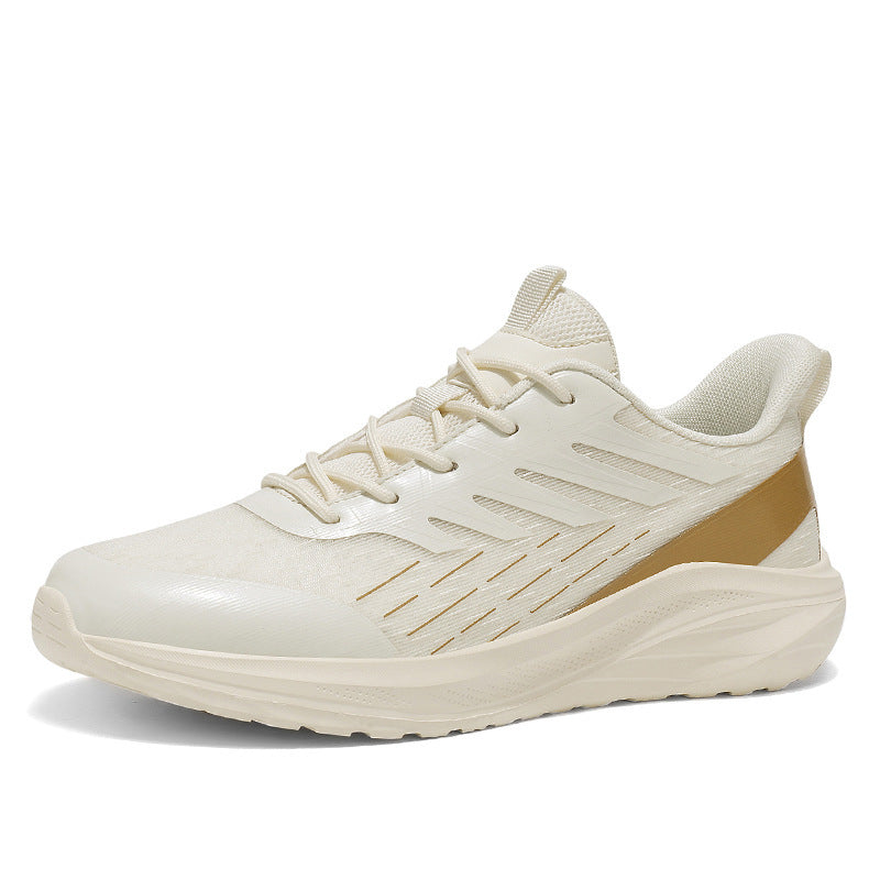 Lightweight Soft Sole Sneakers for Men – Breathable Mesh Tennis Shoes with Non-Slip Sole & Stylish Color Matching