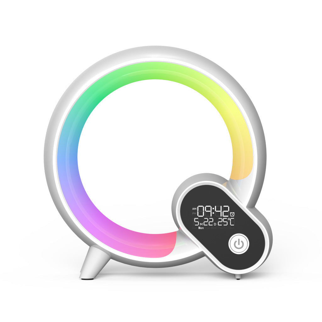 Q-Light Sunrise Alarm Clock – Bluetooth Speaker & Colorful Wake-Up Light