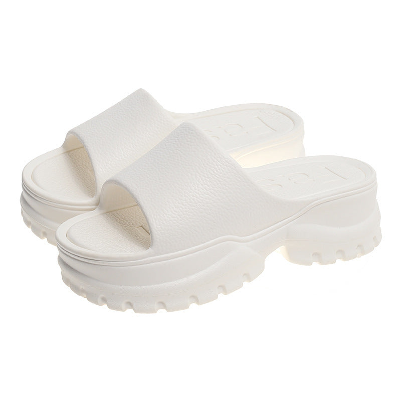 Women’s Fashion Casual Beach Platform Flip-Flops – Lightweight EVA Slippers for Summer Comfort