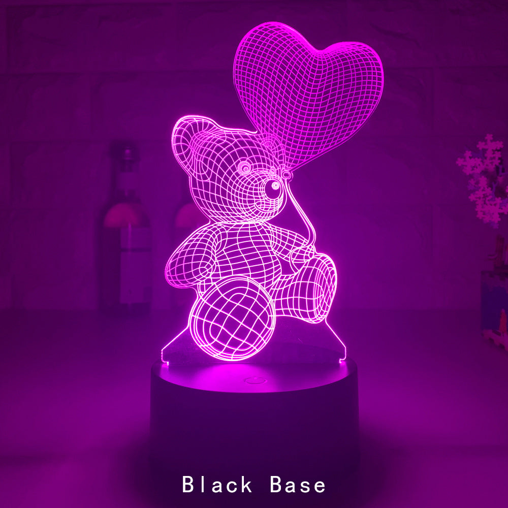 3D Acrylic LED Night Lamp