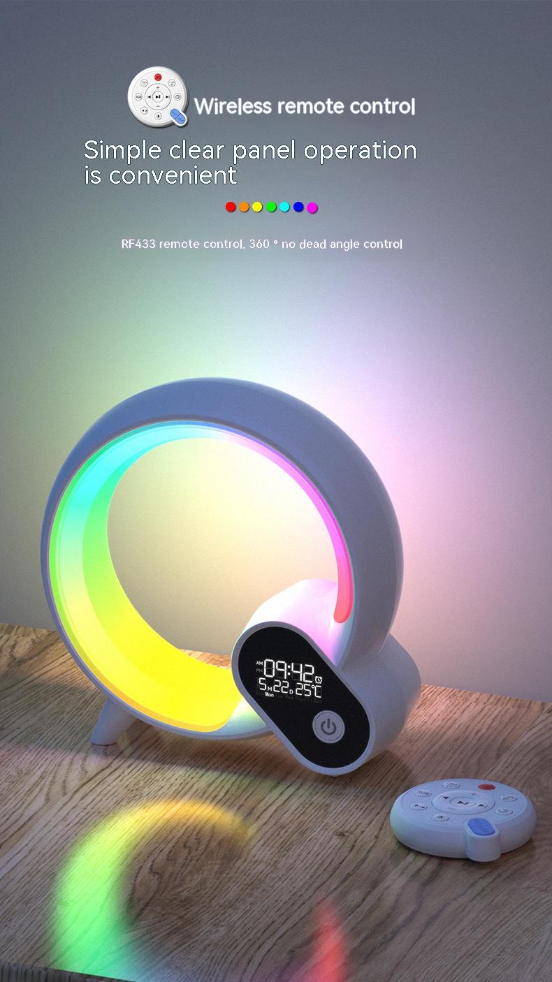 Q-Light Sunrise Alarm Clock – Bluetooth Speaker & Colorful Wake-Up Light