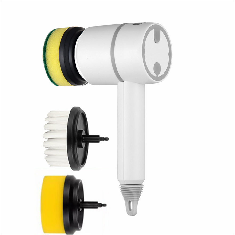 Electric Cleaning Brush – USB Rechargeable, Wireless Scrubber for Dishes, Tiles, Bathtub & Kitchen