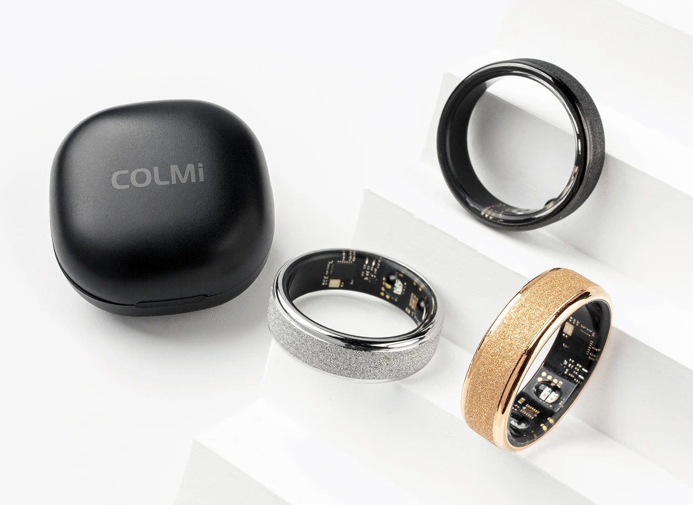 Colmi R10 Smart Ring with Charging Case – Health & Sleep Monitor, 5ATM Waterproof