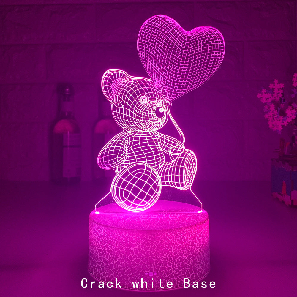 3D Acrylic LED Night Lamp