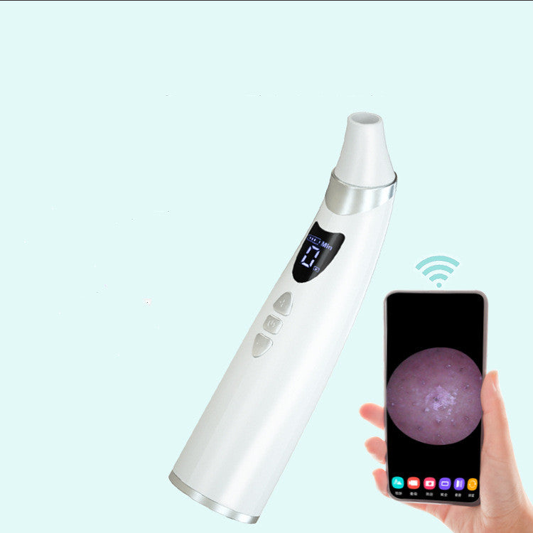 Electric Visual Blackhead Remover – Deep Pore Vacuum Cleaner with HD Camera & App Connectivity