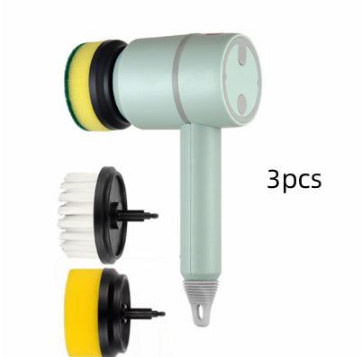 Electric Cleaning Brush – USB Rechargeable, Wireless Scrubber for Dishes, Tiles, Bathtub & Kitchen