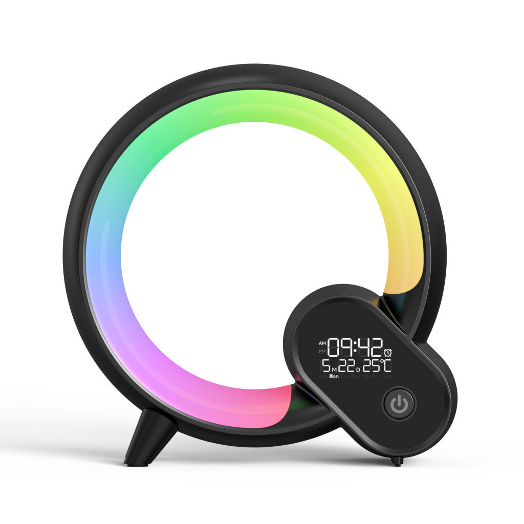 Q-Light Sunrise Alarm Clock – Bluetooth Speaker & Colorful Wake-Up Light