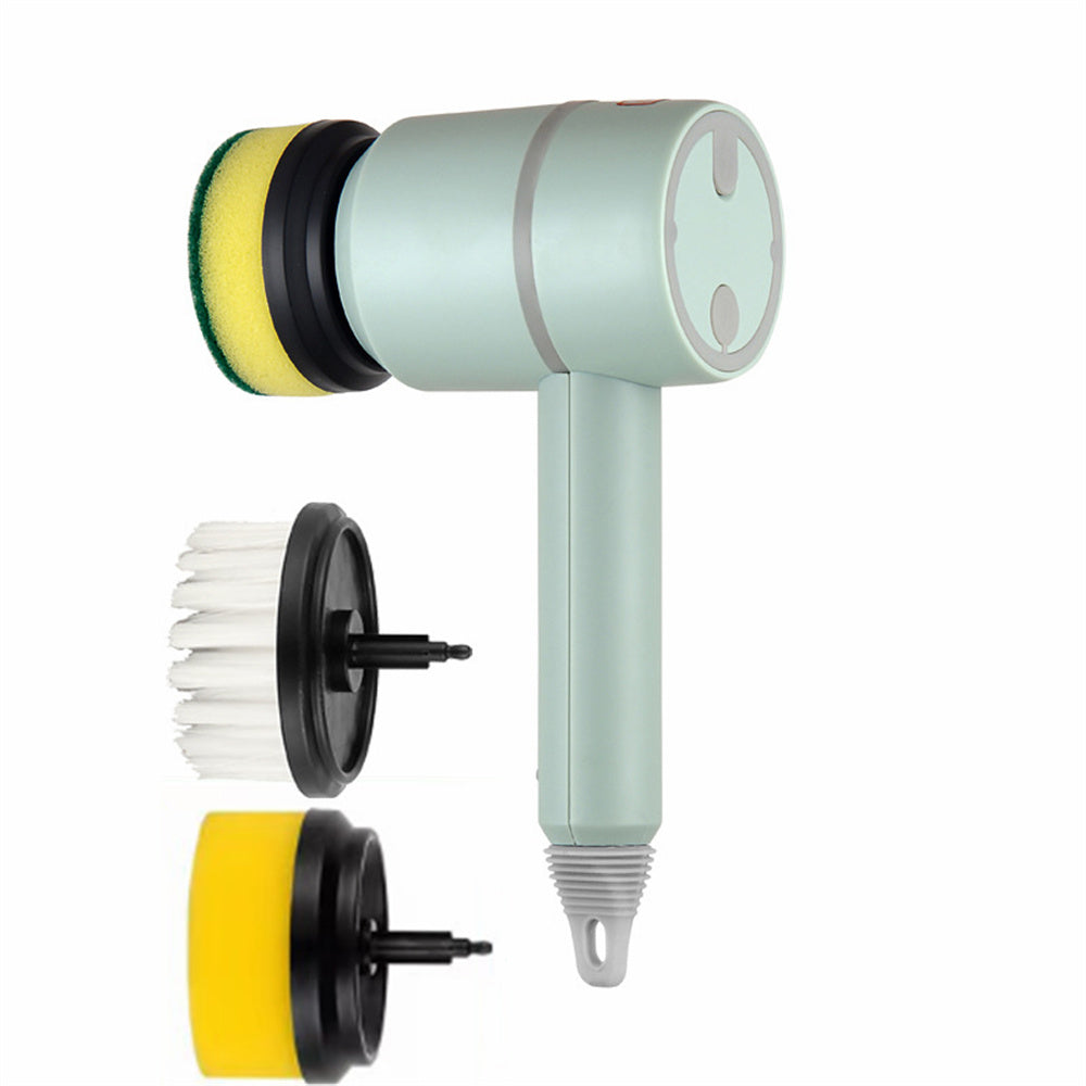 Electric Cleaning Brush – USB Rechargeable, Wireless Scrubber for Dishes, Tiles, Bathtub & Kitchen