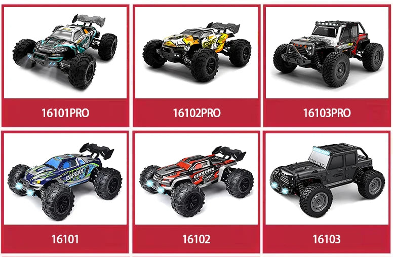 OFF Road 4X4 RC High Speed Buggy Truck Super Brushless 50 or 80KM/H Fast Drift Racing