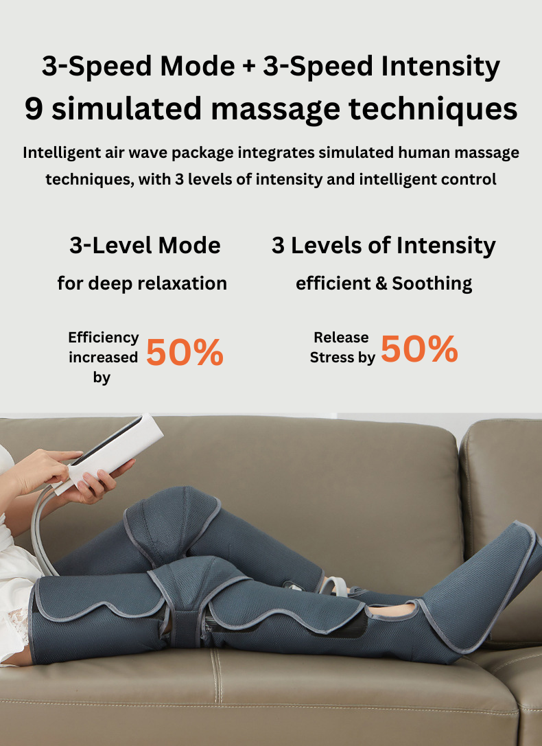 Heated Leg Massager – Foot & Calf Therapy