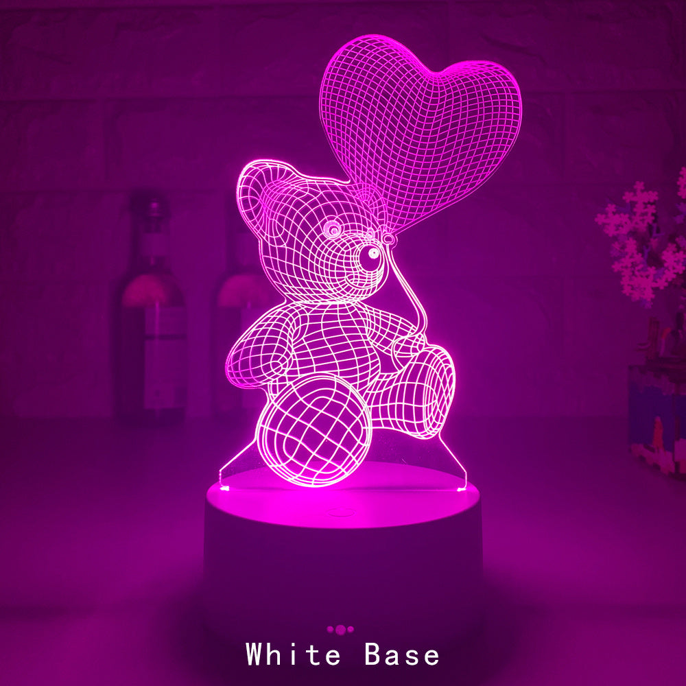 3D Acrylic LED Night Lamp