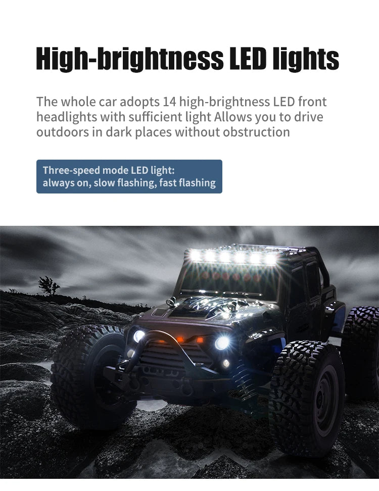 OFF Road 4X4 RC High Speed Buggy Truck Super Brushless 50 or 80KM/H Fast Drift Racing