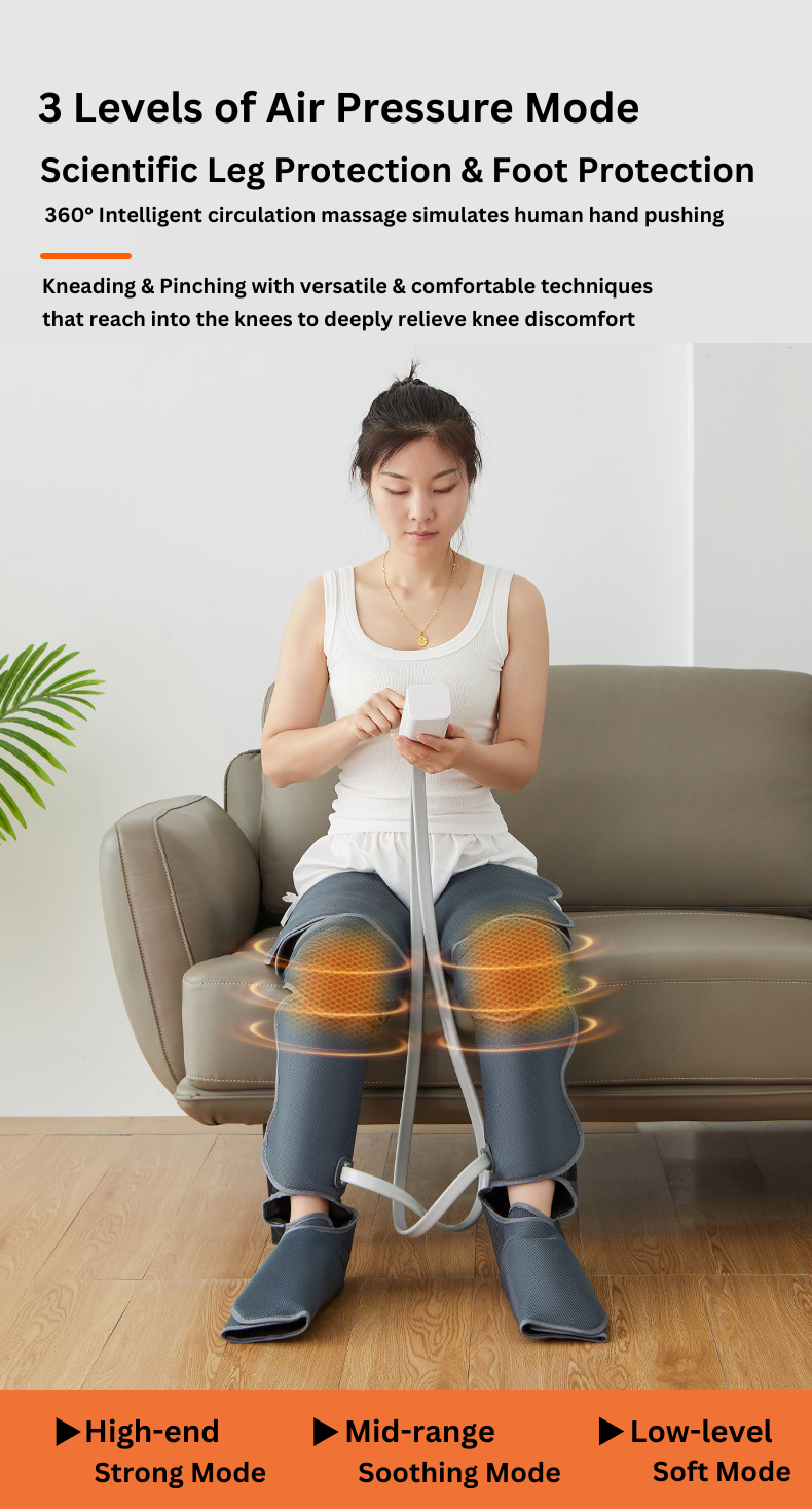 Heated Leg Massager – Foot & Calf Therapy