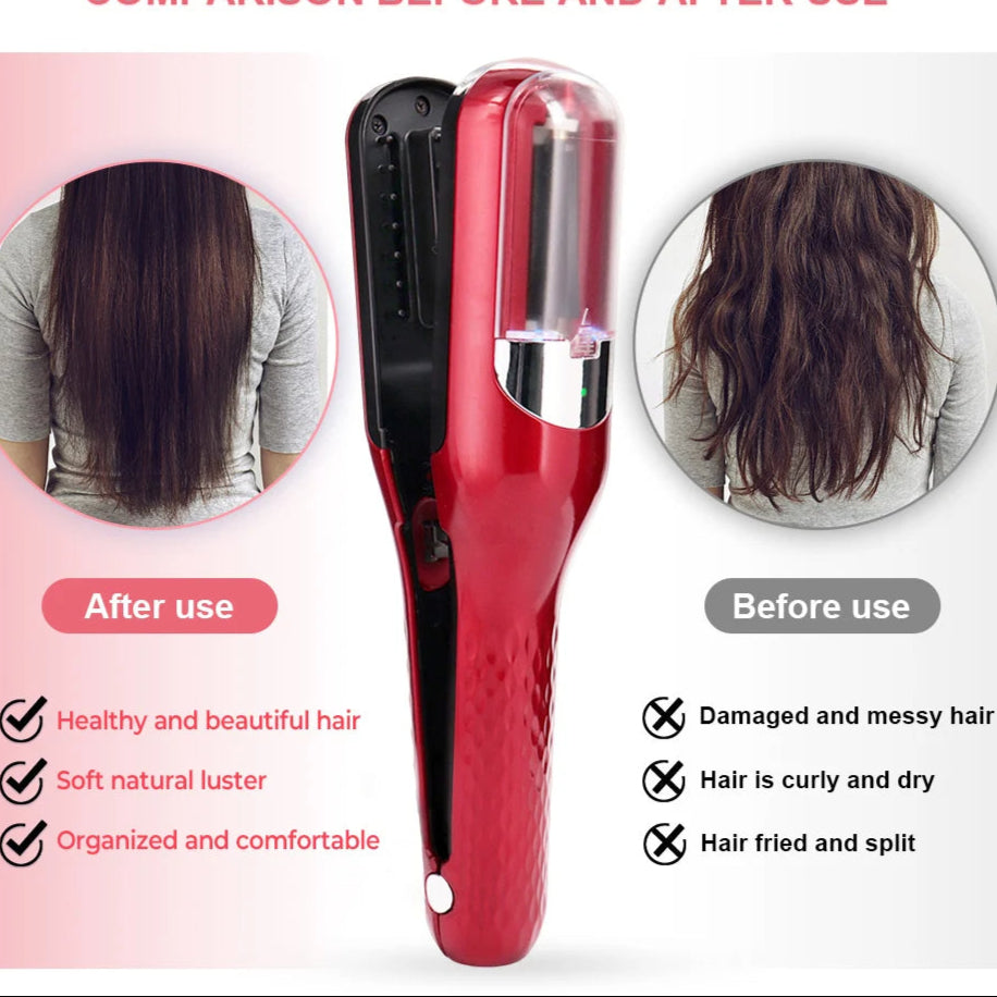 Rechargeable Cordless Split End Trimmer – Repair & Hair Care Treatment