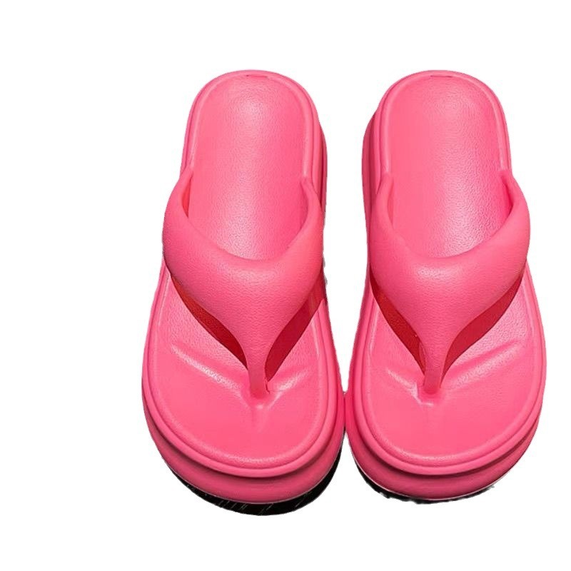 Non-slip Height-increasing Thick-soled EVA Flip-Flops – Women's Summer Slippers for Comfort & Style