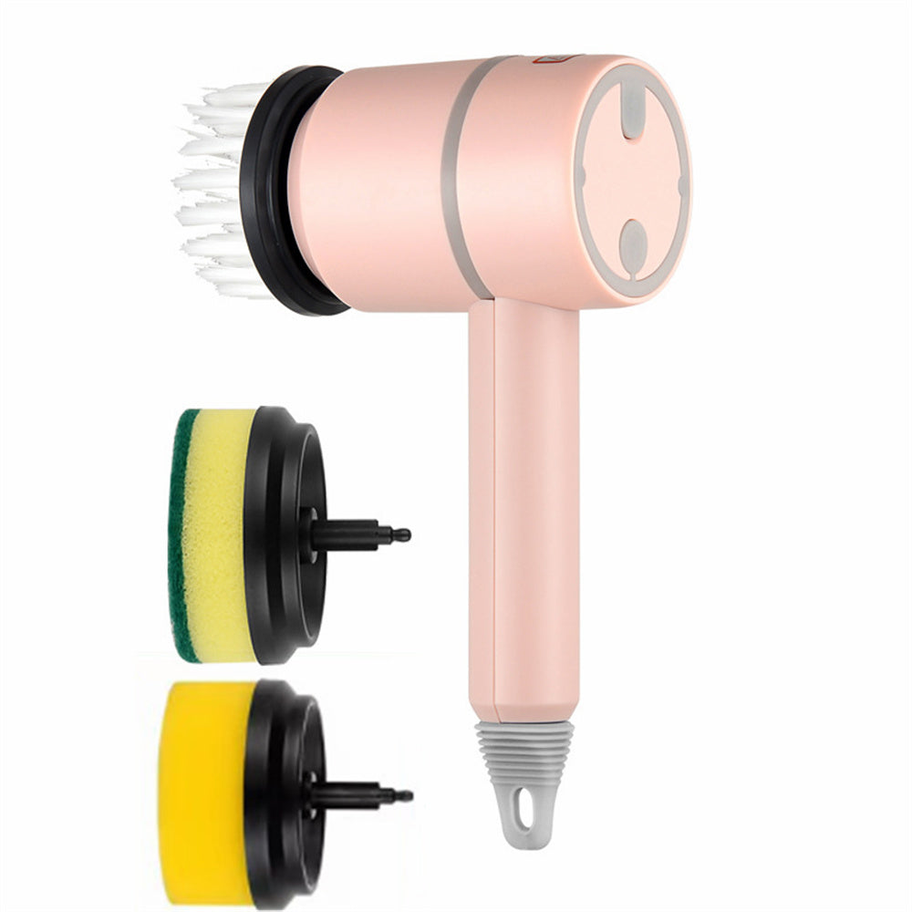 Electric Cleaning Brush – USB Rechargeable, Wireless Scrubber for Dishes, Tiles, Bathtub & Kitchen