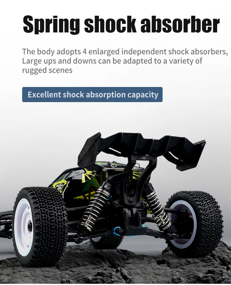OFF Road 4X4 RC High Speed Buggy Truck Super Brushless 50 or 80KM/H Fast Drift Racing