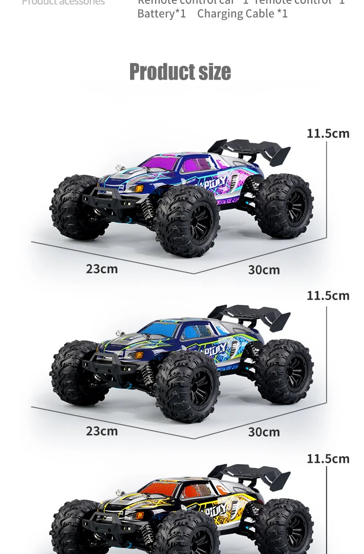OFF Road 4X4 RC High Speed Buggy Truck Super Brushless 50 or 80KM/H Fast Drift Racing