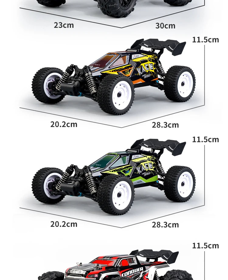 OFF Road 4X4 RC High Speed Buggy Truck Super Brushless 50 or 80KM/H Fast Drift Racing