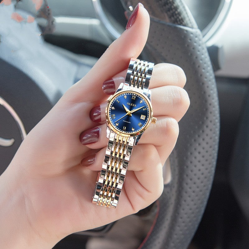 Women's Automatic Mechanical Watch – Simple, Elegant & Waterproof