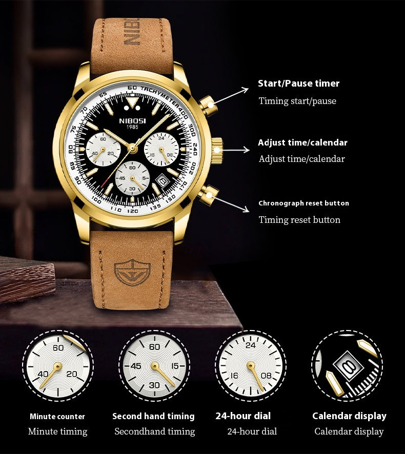 Fashionable Men's Quartz Watch