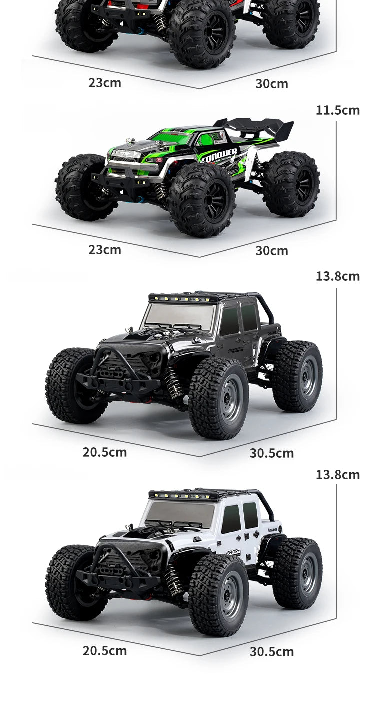 OFF Road 4X4 RC High Speed Buggy Truck Super Brushless 50 or 80KM/H Fast Drift Racing