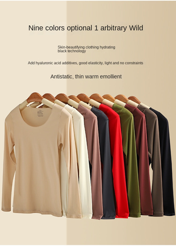 Moisturizing Thermal Long Johns for Women – Hyaluronic Acid Base Layer