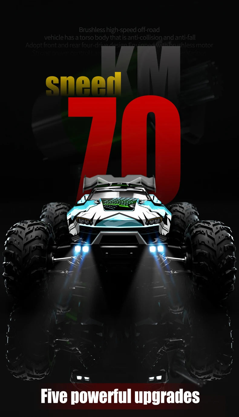 OFF Road 4X4 RC High Speed Buggy Truck Super Brushless 50 or 80KM/H Fast Drift Racing