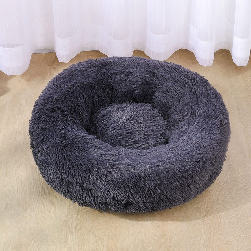 Super Soft Plush Dog & Cat Bed – Washable Deep Sleep Pet Sofa Mat with Anti-Slip Bottom