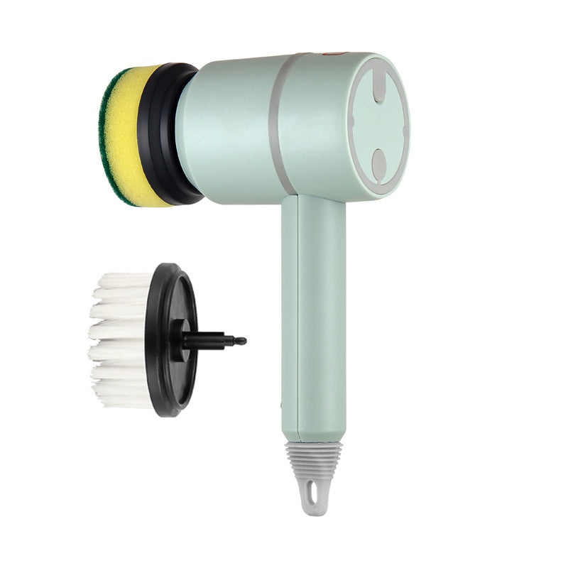 Electric Cleaning Brush – USB Rechargeable, Wireless Scrubber for Dishes, Tiles, Bathtub & Kitchen
