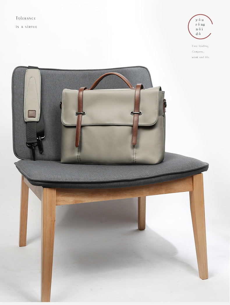 Men's Portable Casual Canvas Shoulder Bag