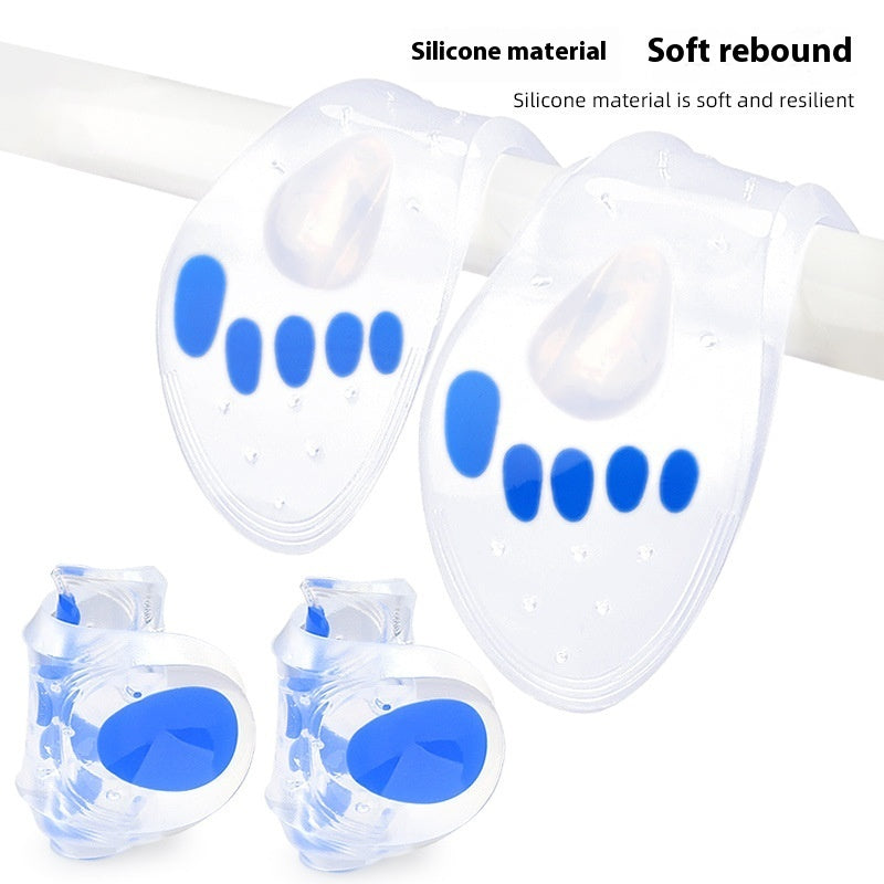 Silicone Shock Absorbing Insoles – Soft Pressure Relief Full Pads | Unisex Sizes EU 35–46