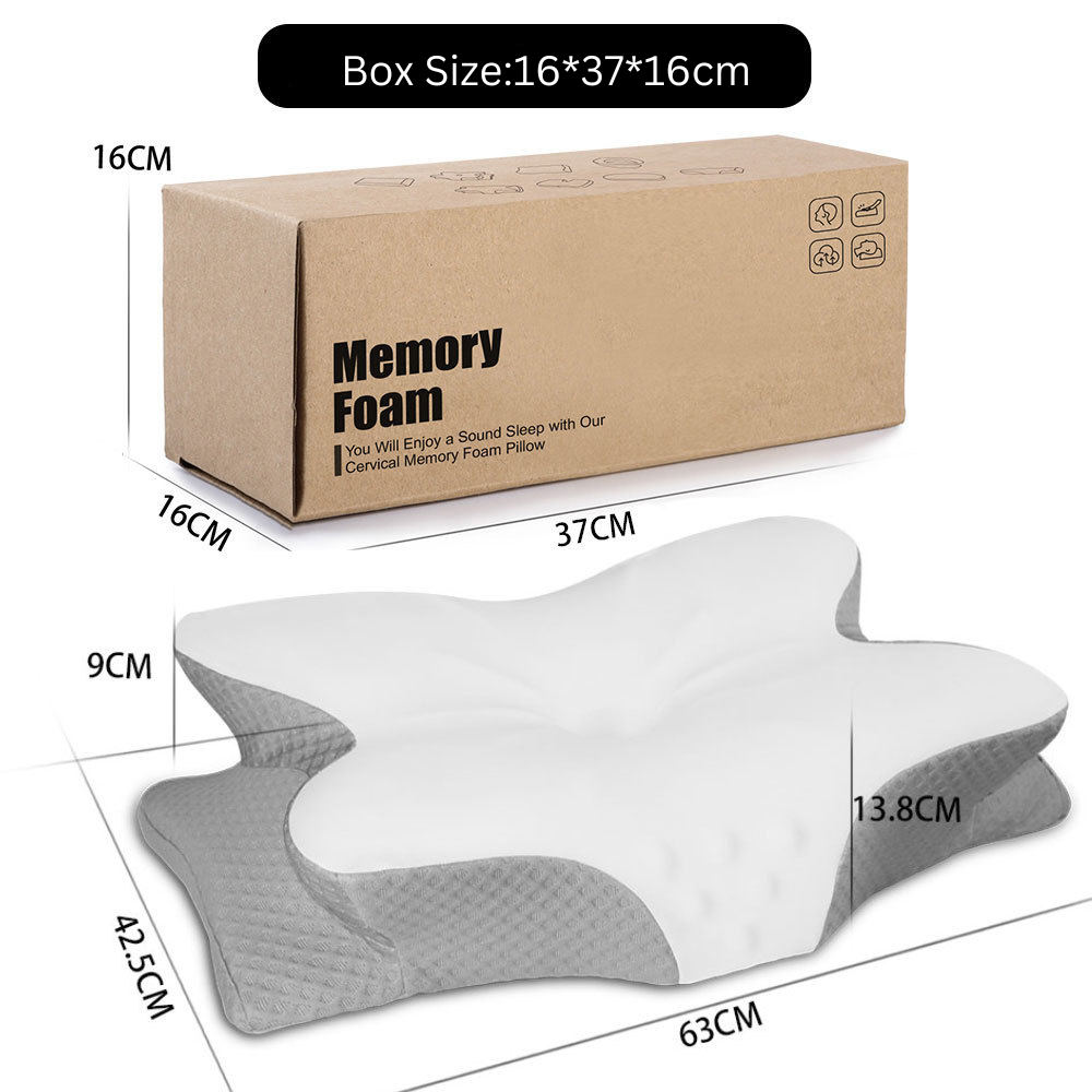 World's Best-Selling Memory Foam Pillow – Cervical & Spine Support