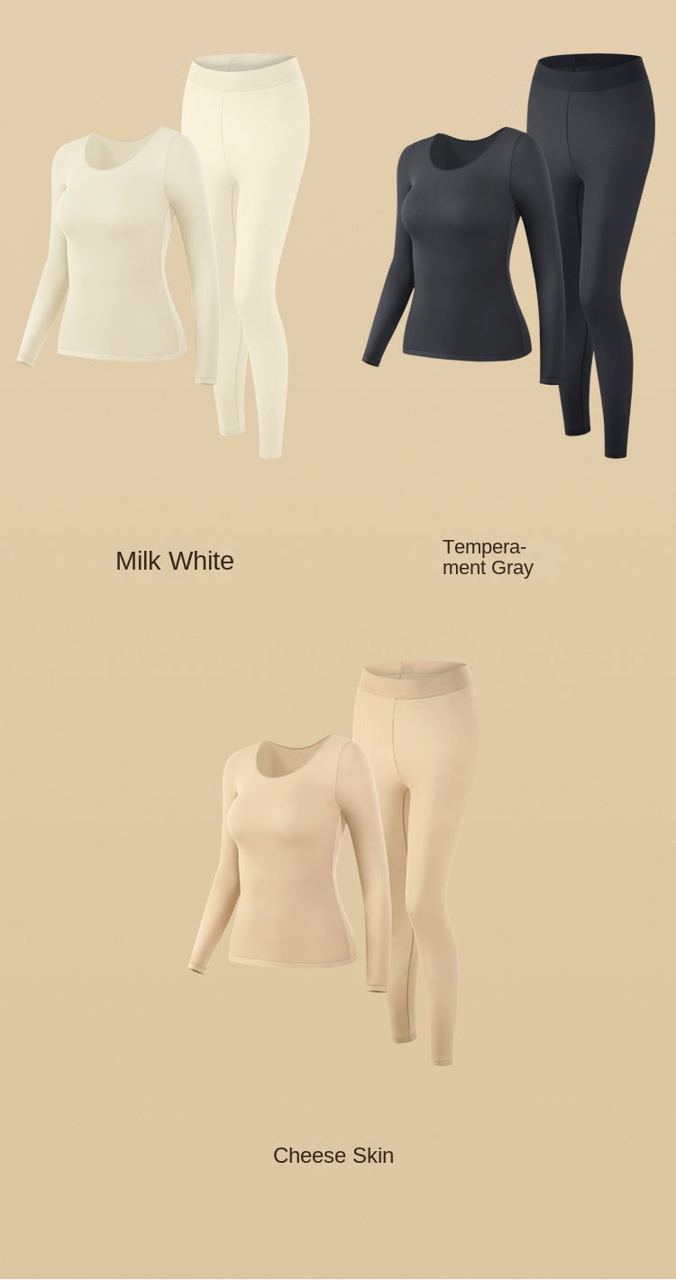 Moisturizing Thermal Long Johns for Women – Hyaluronic Acid Base Layer