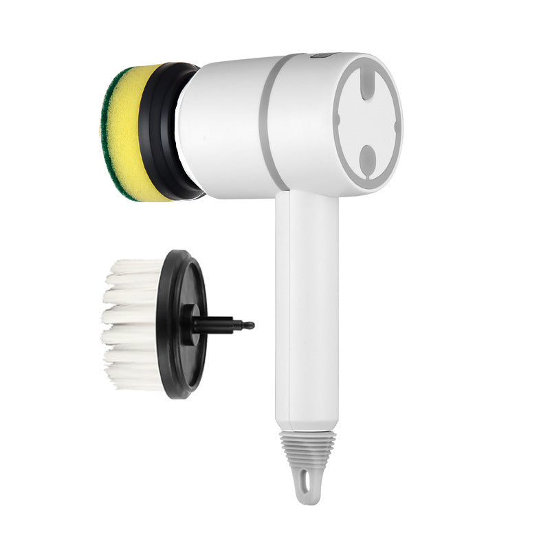 Electric Cleaning Brush – USB Rechargeable, Wireless Scrubber for Dishes, Tiles, Bathtub & Kitchen
