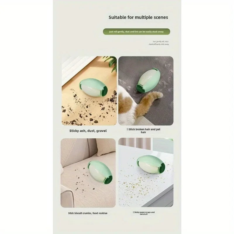 1pc Time-Saver Reusable Washable Lint Roller – Strong Adhesive Hair Sticking Machine