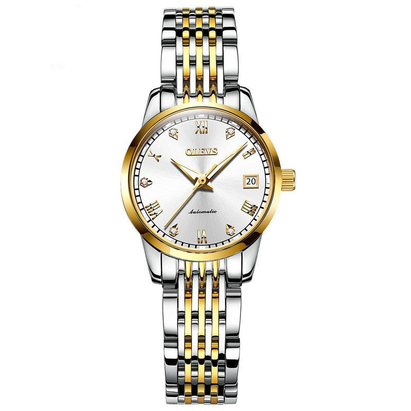 Women's Automatic Mechanical Watch – Simple, Elegant & Waterproof