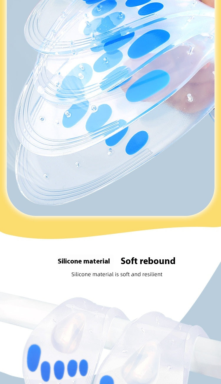 Silicone Shock Absorbing Insoles – Soft Pressure Relief Full Pads | Unisex Sizes EU 35–46