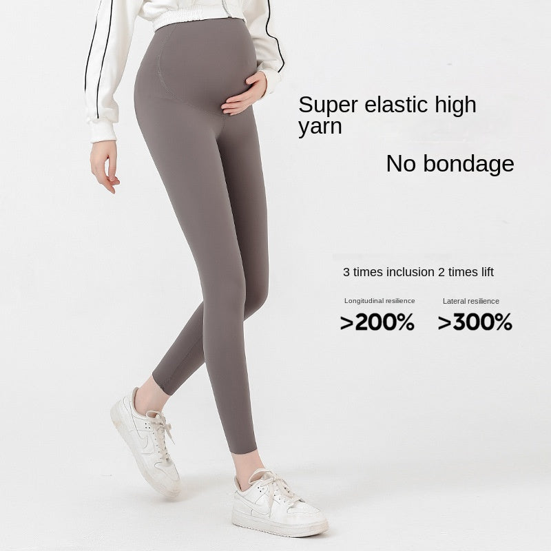 Pregnant Women&#039;s Pants Exterior Wear Pregnant Women&#039;s Pants Plus Size Comfortable Breathable Slimming Pregnant Women&#039;s Shark Leggings Yoga Pants