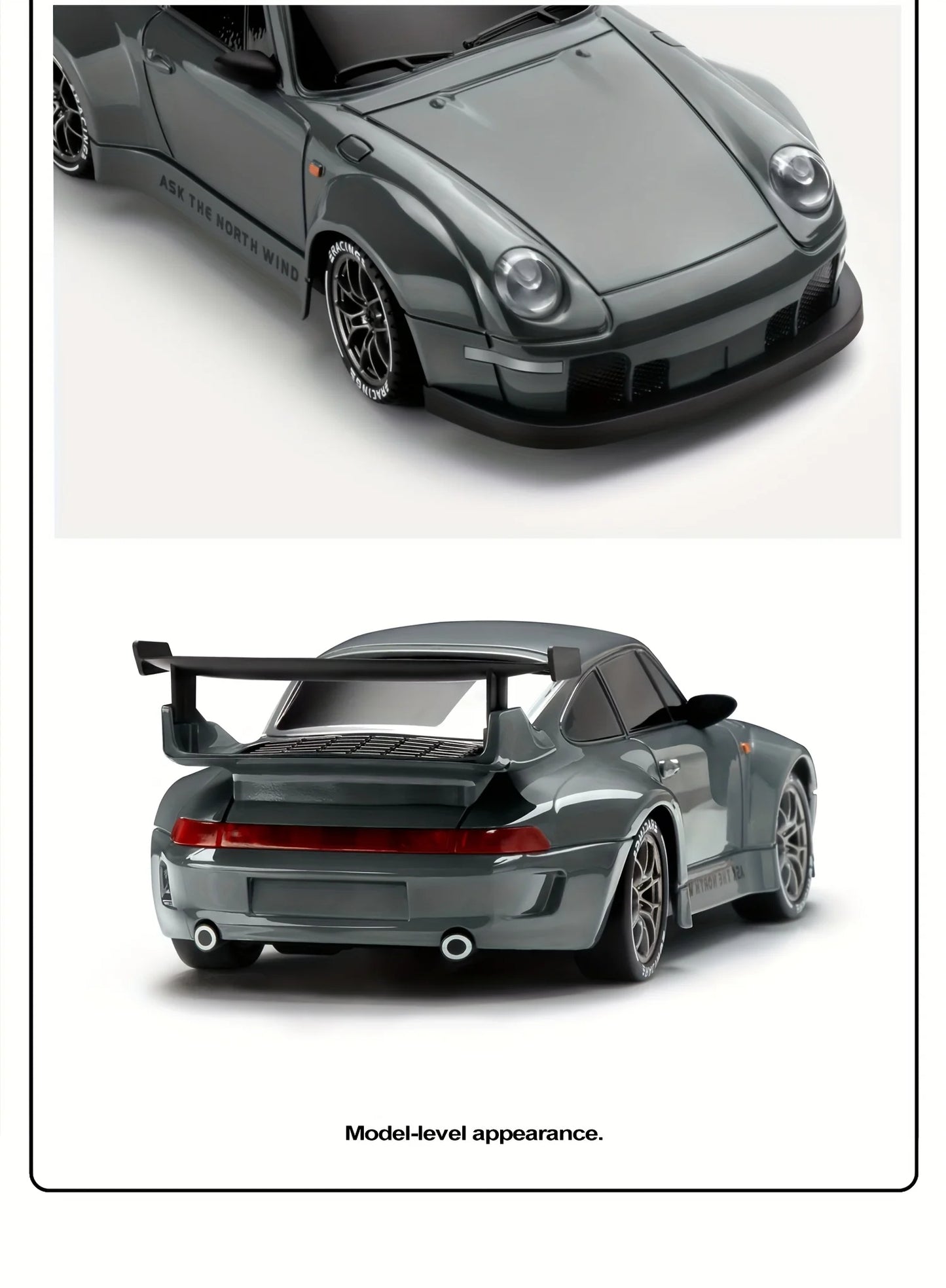 4WD Remote Control Drift Car – 1:24 Mini High-Speed RC Racing Car for Kids & Adults