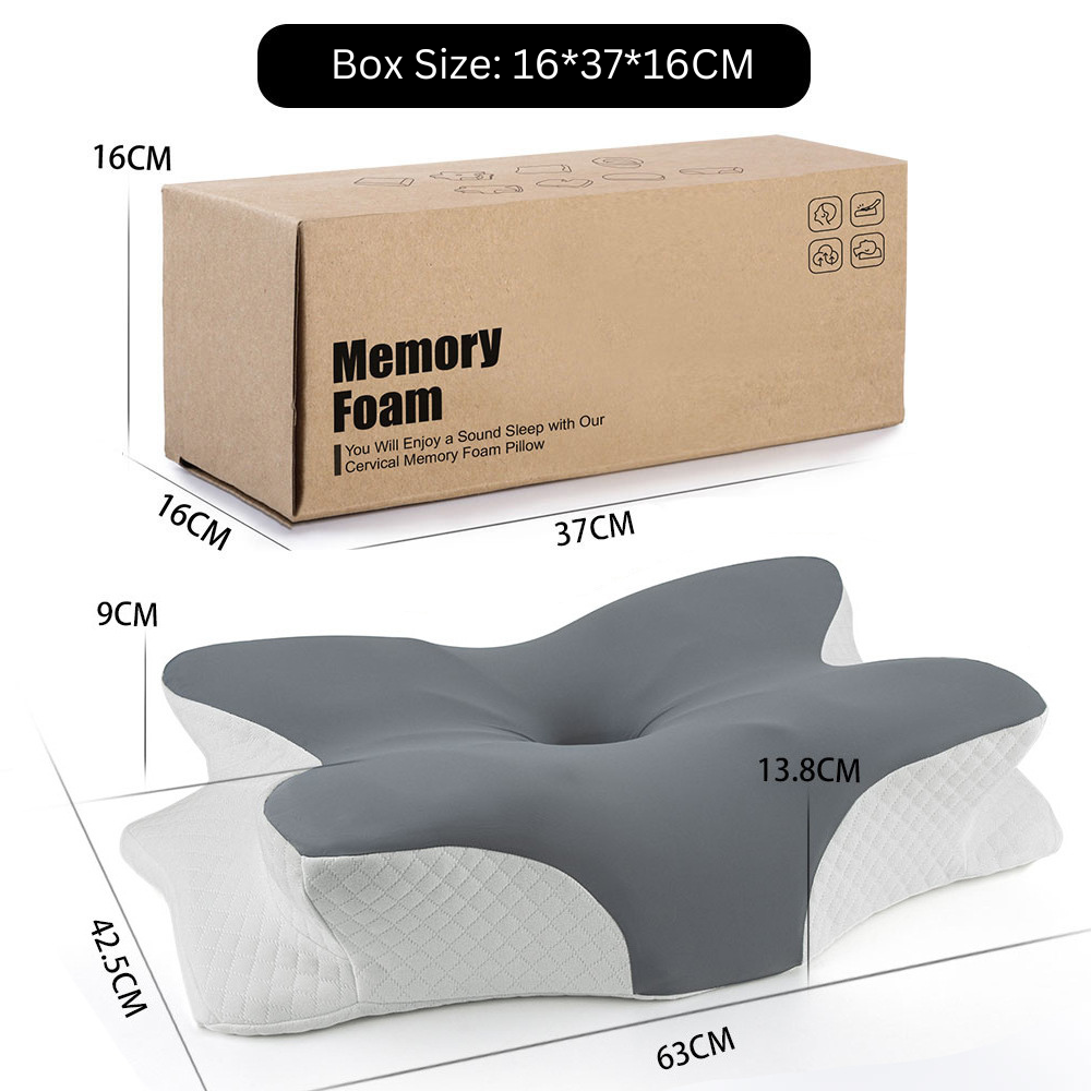 World's Best-Selling Memory Foam Pillow – Cervical & Spine Support