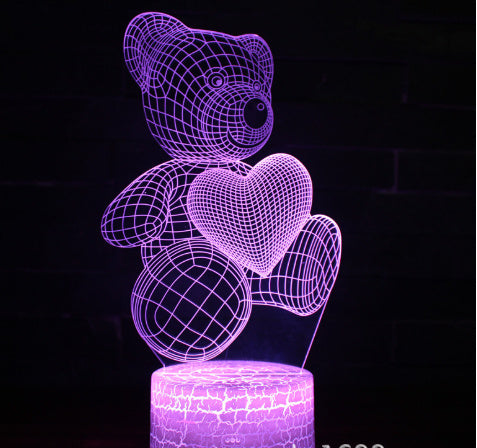 3D Acrylic LED Night Lamp