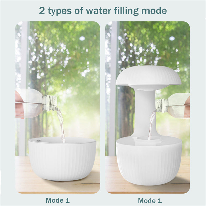 Anti-Gravity Air Humidifier – Levitating Water Drop Cool Mist Maker | Quiet, Stylish & Stress-Relieving