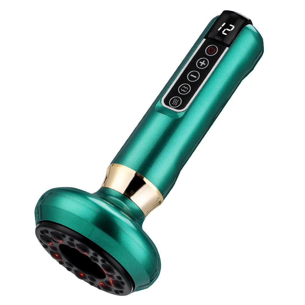 Electric Cupping Massager – Vacuum Suction, Guasha Scraping, Infrared Heat, Anti-Cellulite & Slimming Therapy