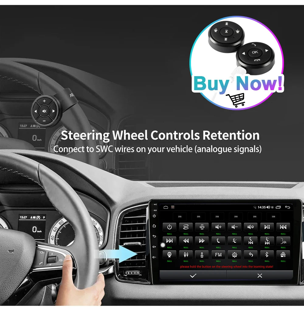 LEHX QLED Wireless CarPlay & Android Auto Car Stereo – 4G LTE, GPS, DSP, BT5.0, Cooling Fan, Split Screen, AI Voice, Rear Camera Support