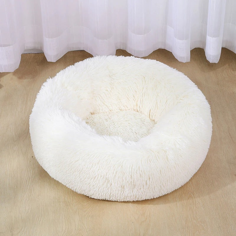 Super Soft Plush Dog & Cat Bed – Washable Deep Sleep Pet Sofa Mat with Anti-Slip Bottom