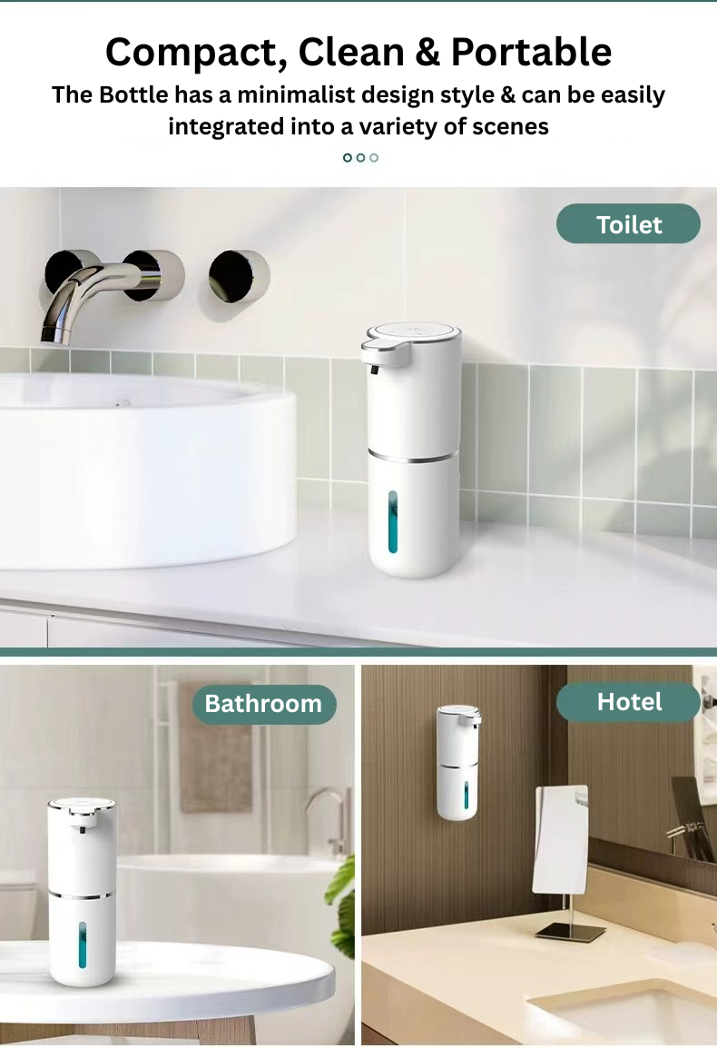 P11 Intelligent Induction Soap Dispenser – Automatic Touchless Foaming Hand Sanitizer for Wall & Desktop Use
