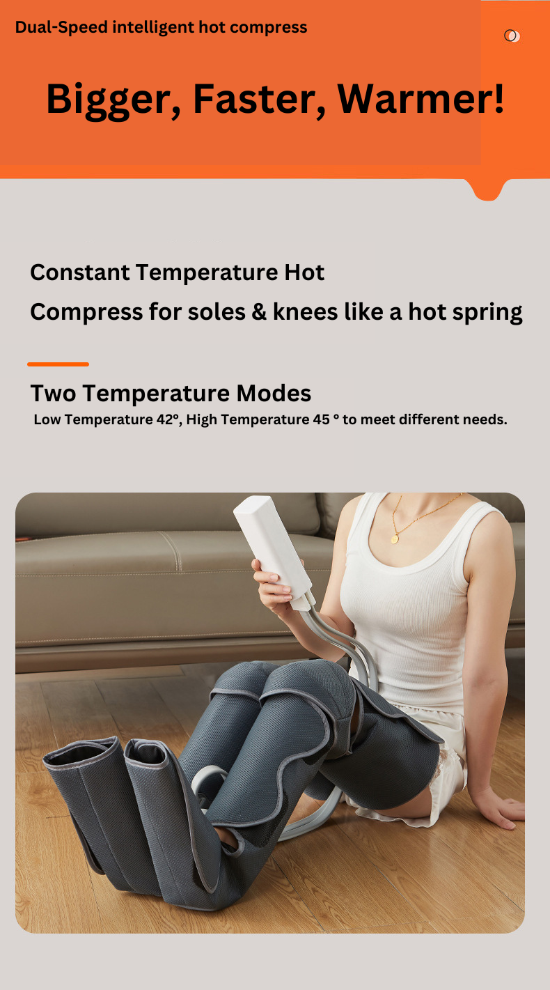 Heated Leg Massager – Foot & Calf Therapy