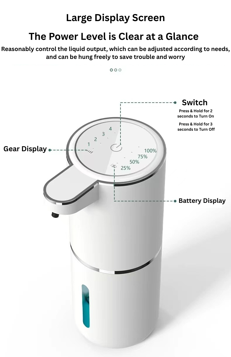 P11 Intelligent Induction Soap Dispenser – Automatic Touchless Foaming Hand Sanitizer for Wall & Desktop Use